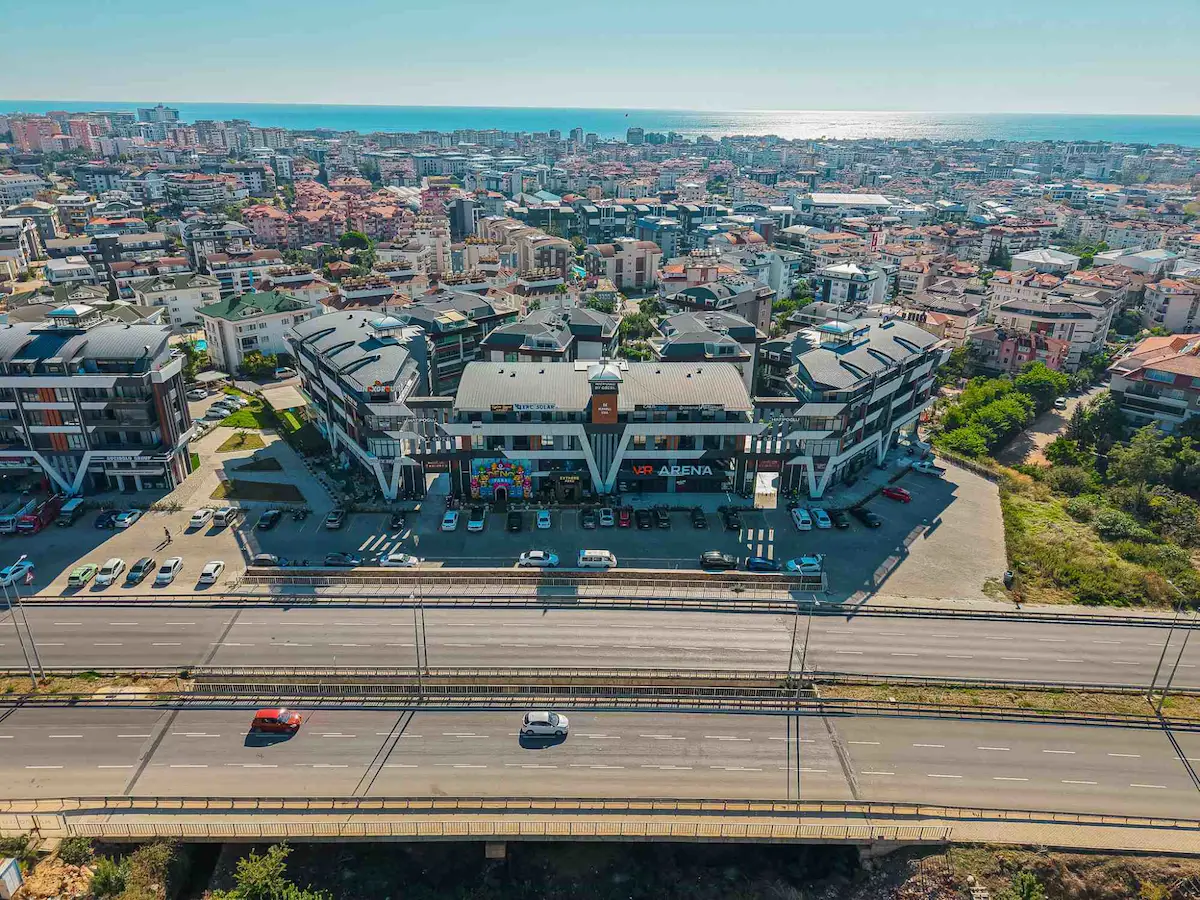 ALANYA OBA'DA HAZIR DEKORLU SATILIK OFIS/BÜRO