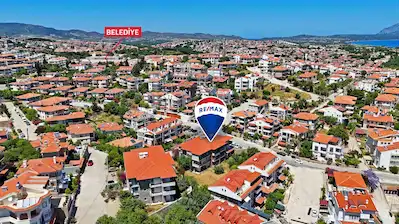 DATÇA MERKEZDE KİRALIK 2+1 FULL EŞYALI DENİZ MANZARALI DAİRE