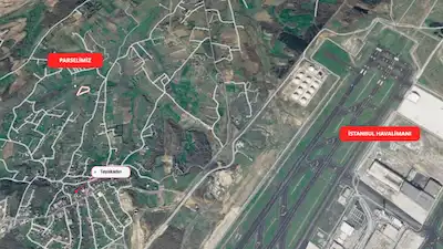 ARNAVUTKÖY TAYAKADIN'DA KANALA YAKIN 538 M2 SATILIK TARLA