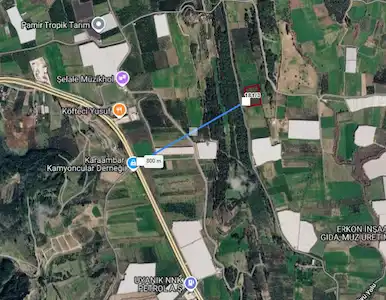 ANTALYA MANAVGAT HOCALAR’DA SATILIK TARLA