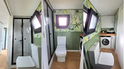 ÇATALCA KABAKÇA 800M2 İÇERİSİNDE LÜKS TINY HOUSE YAŞAM ALANI