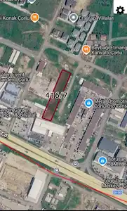 ÇORLU’DA TİCARİ KREDİYE UYGUN ARSA TAPULU SATILIK ARSA (PARSEL 7)