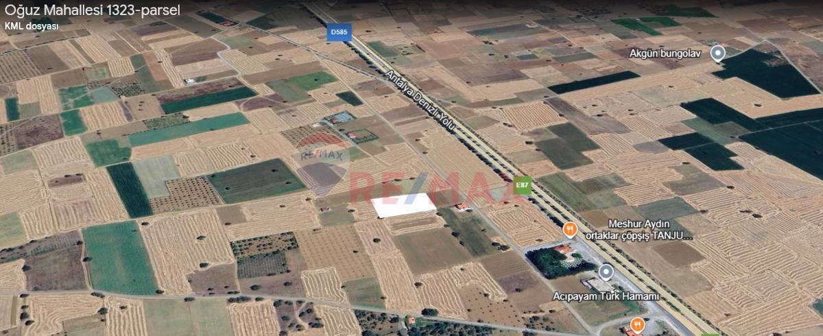 ACIPAYAM-OĞUZ, ANTALYA YOLU YAKINI, 3225m2 VERİMLİ SATILIK TARLA