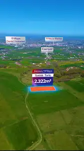 REMAX HÜSEYIN'DEN SATILIK 19MAYIS YEŞILKÖYDE MUHTEŞEM MANZARALI KONUT İMARLI TARLA