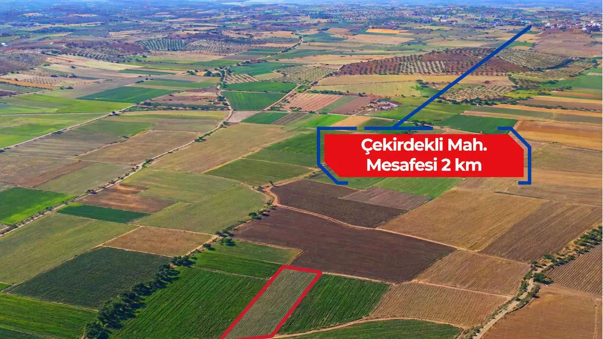 RE/MAX İNCİ'DEN BİGADİÇ ÇEKİRDEKLİ MAH. SATILIK TARLA