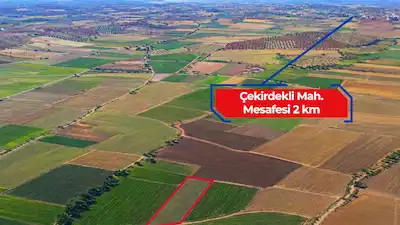 RE/MAX İNCİ'DEN BİGADİÇ ÇEKİRDEKLİ MAH. SATILIK TARLA