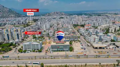 KONYAALTI AKDENIZ BULVARI ÜZERINDE PLAZADA KIRALIK OFIS KATI
