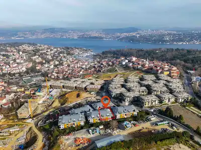 İSTİNYE PANAVIA BY PANAROMA’DA BOĞAZ MANZARALI SATILIK ÇATI DUBLEKS DAİRE