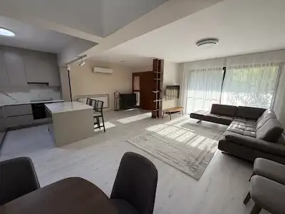 GIRNE BELLAPAIS'TE SATILIK 3+1 İKIZ VILLA - ÖZEL BAHÇELI, ÖZEL TERASLI, ORTAK HAVUZLU SITE