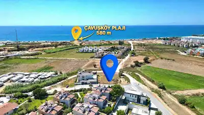 MANAVGAT ÇAVUŞKÖY'DE DENİZE 580 M, 0.40 EMSAL YATIRIMLIK ARSA