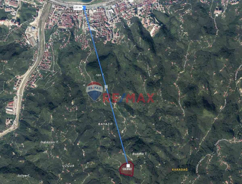 REMAX NADİR'DEN ÇITLAKKALE BAYAZIT KÖYÜNDE 28.800 DÖNÜM SATILIK FINDIK BAHÇESİ 