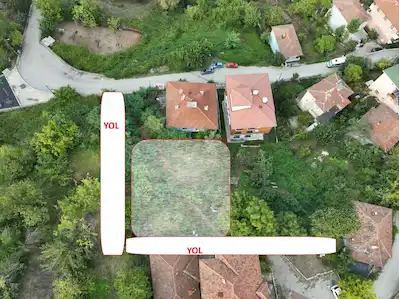 YALOVA TERMAL ÜVEZPİNARDA KÖŞE PARSEL DENİZ VE DOĞA MANZARALI