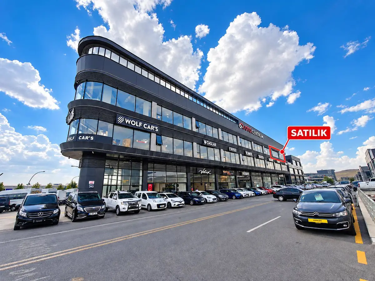 OTONOMİ OTOCENTRUM'DA PROTOKOL YOLU CEPHELİ 100 M² YAPILI DÜKKAN