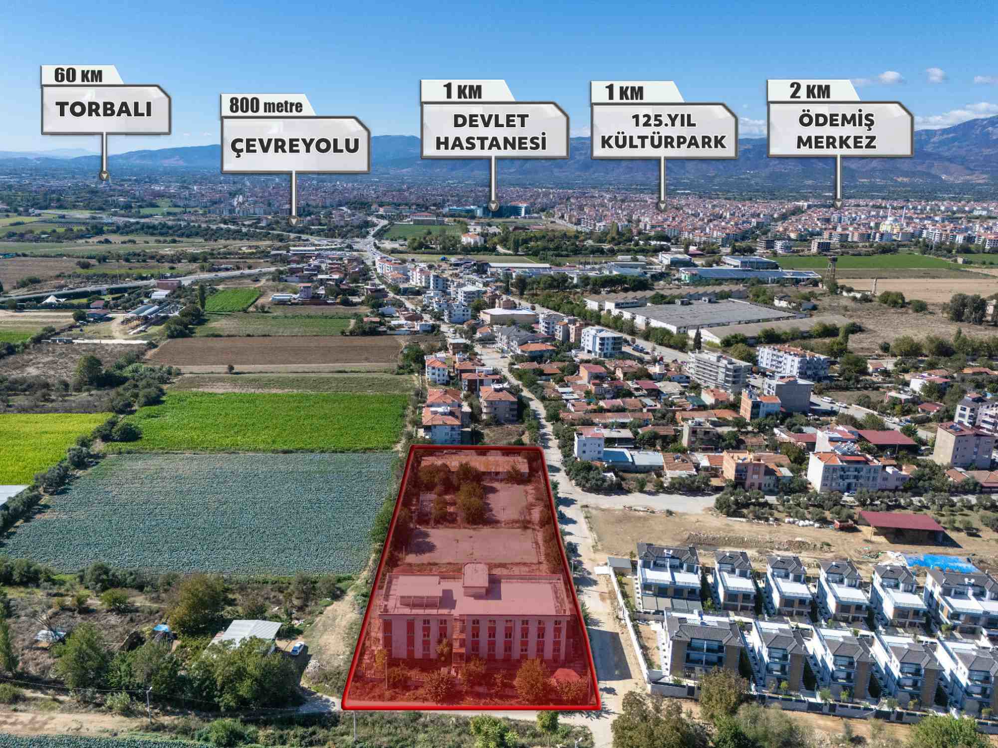 ÖDEMIŞ'TE ÖZEL HASTANE, YAŞLI BAKIM EVI, REHABİLİTASYON YATIRIMI