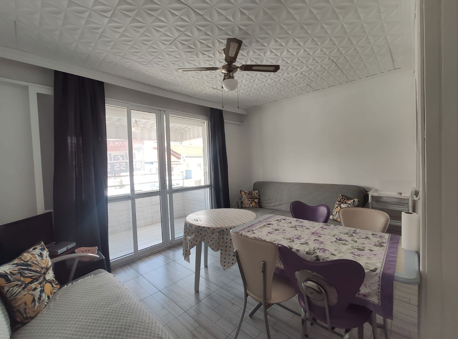 MAVİŞEHİR'DE EŞYALI KİRALIK 2+1 DAİRE