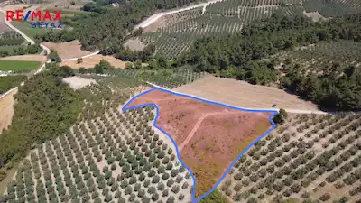 REMAX BEYAZ'DAN MUDANYA DEREKÖY'DE 7.224 M² YOLA CEPHELİ SATILIK TARLA