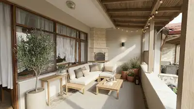 KANDIRA CEBECİ’DE PLAJA 200 M | 4+1 180 M² EŞYALI, ÇİFT CEPHELİ, BALKONLU TRIPLEX DAİRE
