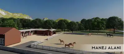 BODRUMUN İLK VE TEK AT ÇİFTLİĞİNE SAHİP VİLLA PROJESİ "BEYVİLLE"