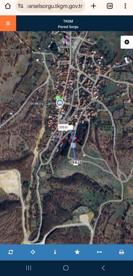 BİLECİK PAZARYERİ DEREKÖY MAHALLESİ'NDE YATIRIMLIK (494 M²) ARSA