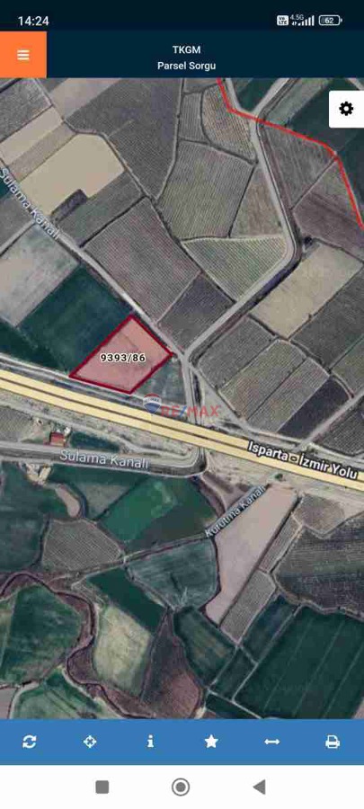 REMAX MODEL'DEN KORUCUK'TA OTOBANA SIFIR TARLA