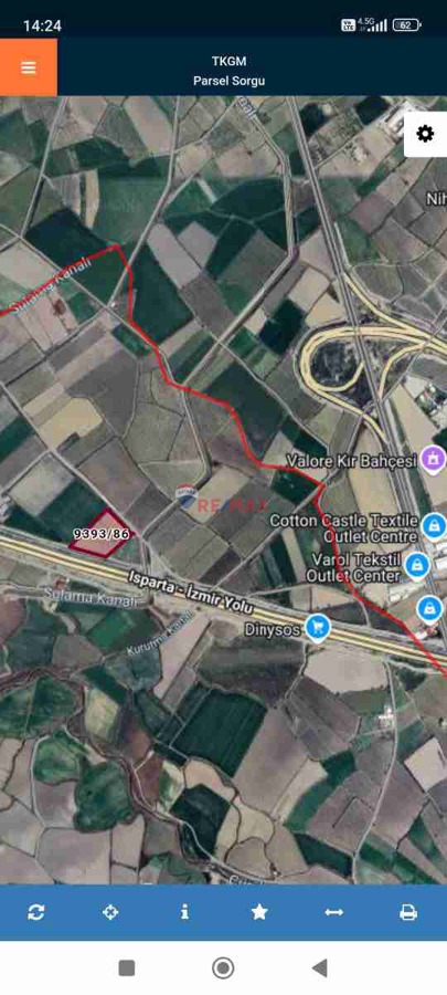 REMAX MODEL'DEN KORUCUK'TA OTOBANA SIFIR TARLA