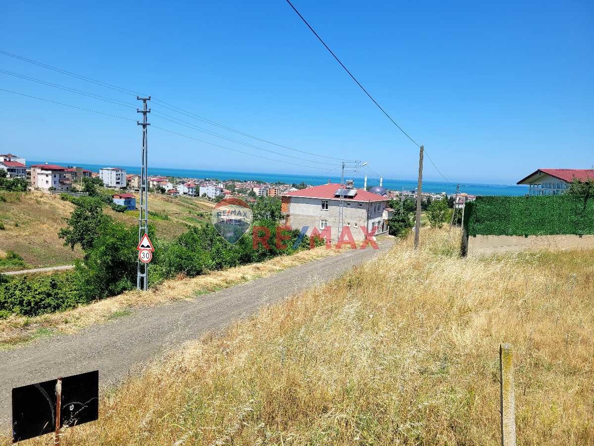 REMAX SEVCAN GÜRLEVİKTEN ATAKUM  ÇATALÇAM  DA DENİZ MANZARALI  4 KATA İMARLI SATILIK ARSA