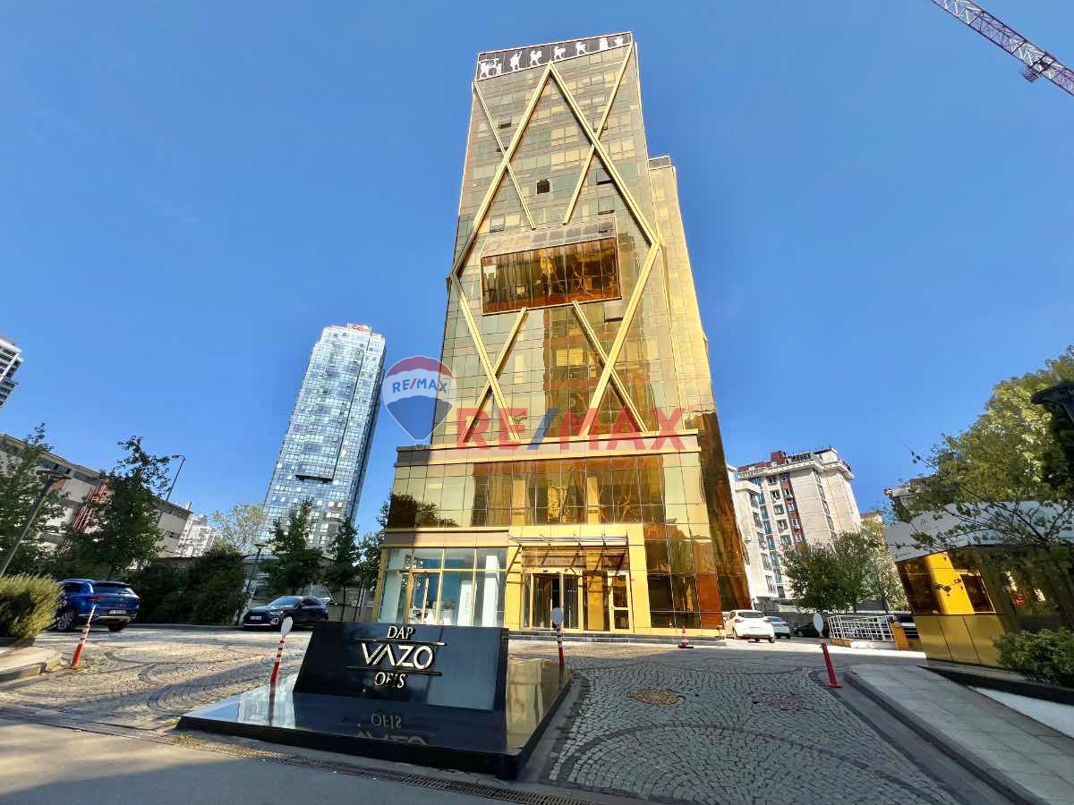 DAP VAZO KULE C BLOK'TA PRESTİJLİ 1+0 SATILIK OFİS/BÜRO