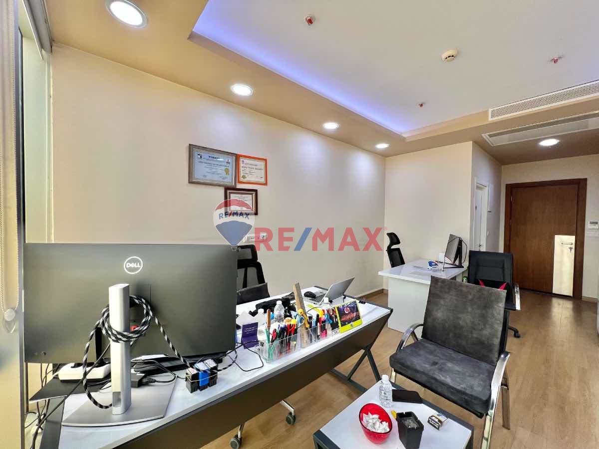 DAP VAZO KULE C BLOK'TA PRESTİJLİ 1+0 SATILIK OFİS/BÜRO