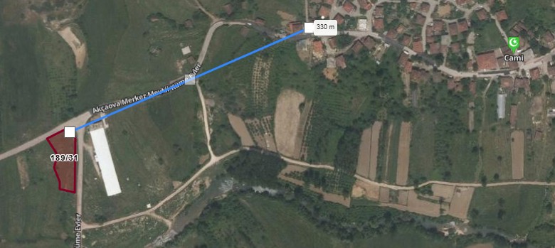 REMAX ÇARŞI'DAN KANDIRA AKÇAOVA DA KÖŞE PARSEL  1854 M2  SATILIK TARLA