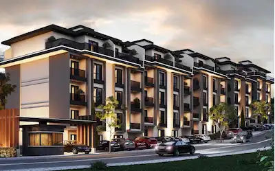 BAŞISKELE SERENITY TOWN 1+1 DENIZ MANZARALI GENIŞ SATILIK DAIRE