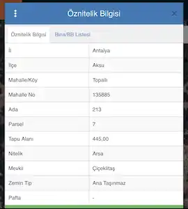 ANTALYA AKSU TOPALLI’DA YÜKSEK GERİLİM VE TREN HATTINA UZAK SATILIK ARSA