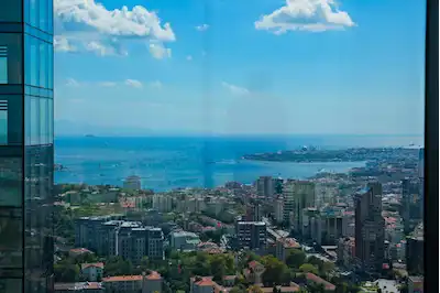 ÇİFTÇİ TOWERS 34. KATTA KİRALIK 4.5+1 BOĞAZ MANZARALI DAİRE