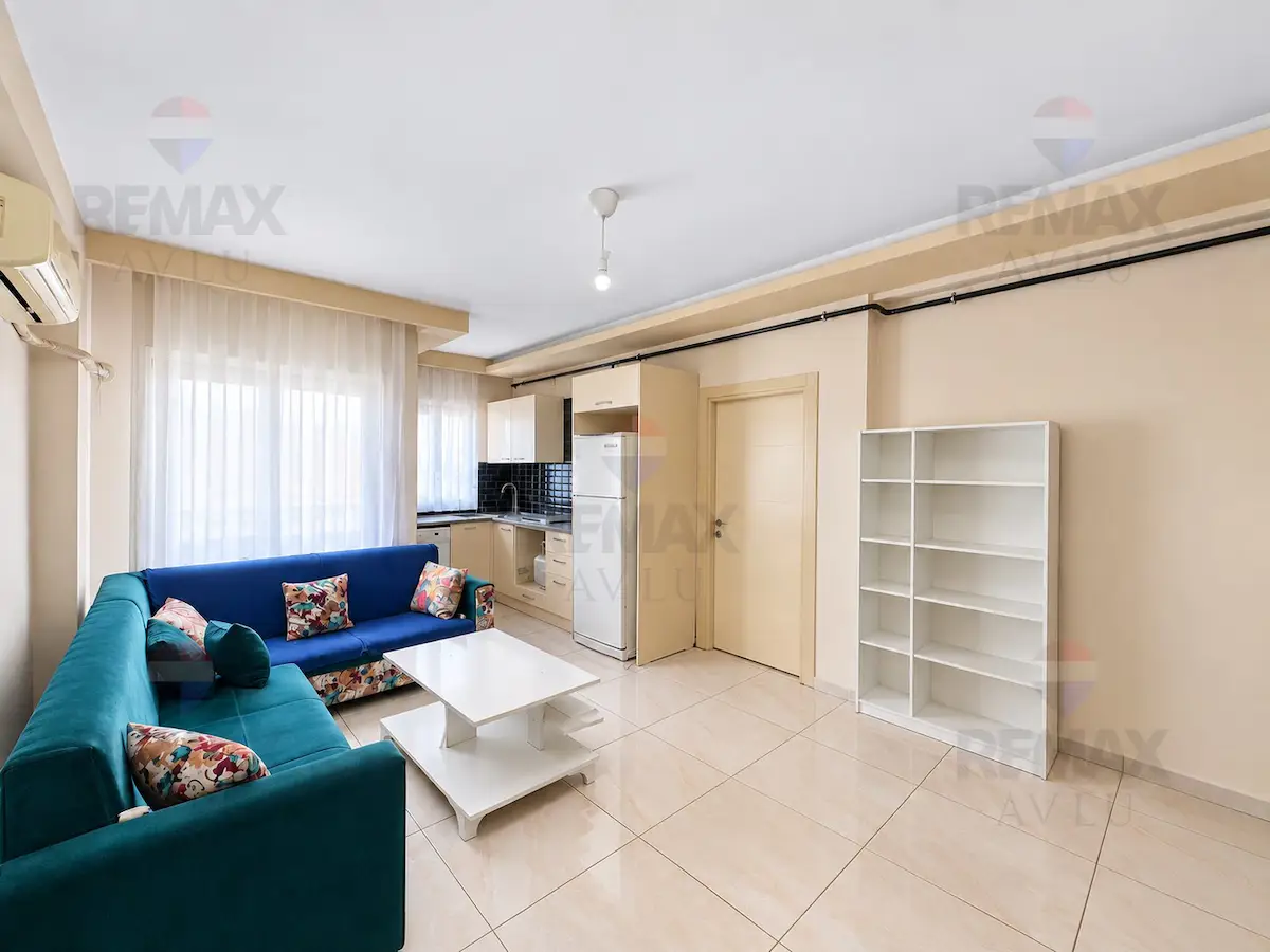 REMAX AVLU'DAN BAHÇELIEVLER MAH.'DE EŞYALI SATILIK 1+1 DAİRE