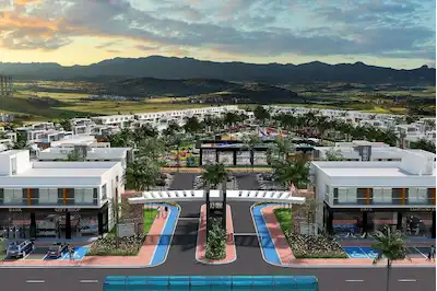 KIBRIS İSKELE FOURSEASONS LİFE 2 FUL EŞYALI SATILIK1+1LOFT DAİRE