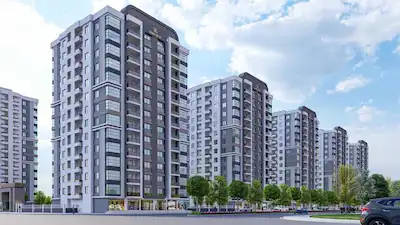 ACİL SATILIK UYGUN FİYATLI LÜKS PROJEDE 3,5+1 SATILIK DAİRE