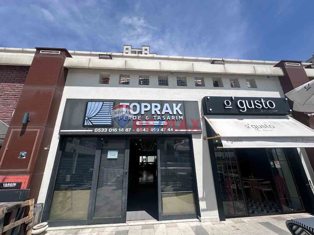 BAHÇEKENT CADDE FLORADA NET 200M2 SATILIK DÜZ GİRİŞ DÜKKAN