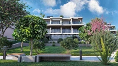 YATIRIM FIRSATI ! TATLISU'DA DENİZE YAKIN, HAVUZLU SİTEDE 1+1 DAİRE