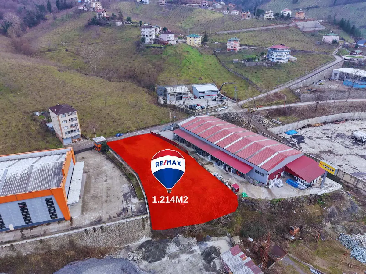 ÇAĞLAYAN SANAYİ İMARLI 1214M2 SATILIK ARSA