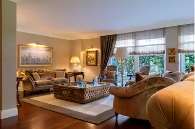 SEBA ROYAL SİTESİ 5+1 BAHÇE KATI 350 M2 DEKORASYONLU **SARIYER