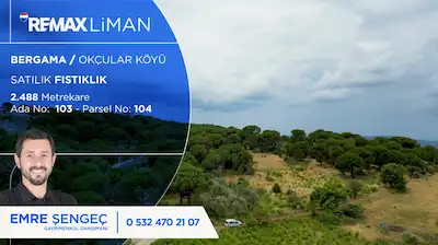 KOZAK YAYLASI OKCULAR'DA SATILIK FISTIKLIK