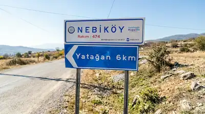 MUĞLA YATAĞAN, NEBİKÖY MAH. MÜSTAKİL TAPULU SATILIK TARLA