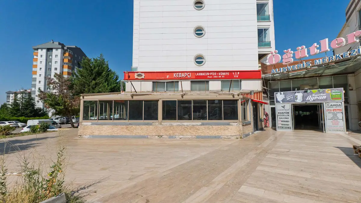 TBMM CADDESİ YAKINI 380 M² BAHÇELİ DÜKKAN & MAĞAZA