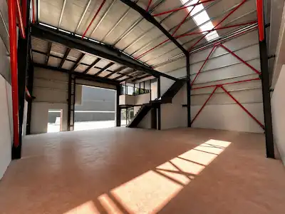 290 M² | 9,5 M YÜKSEKLIK | BACISIZ İMALATA UYGUN SANAYI İŞYERI