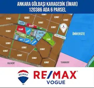 GÖLBAŞI KARAGEDİK MAHALLESINDE KONUT İMARLI SATILIK ARSA (120386/6)