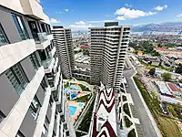 52 İZMİR ALLSANCAK SİTESİ DENİZ MANZARALI 1+1 SATILIK DAİRE