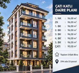 SATILIK EYÜPSULTANDA 6 DAİRELİK İMARLI ARSA