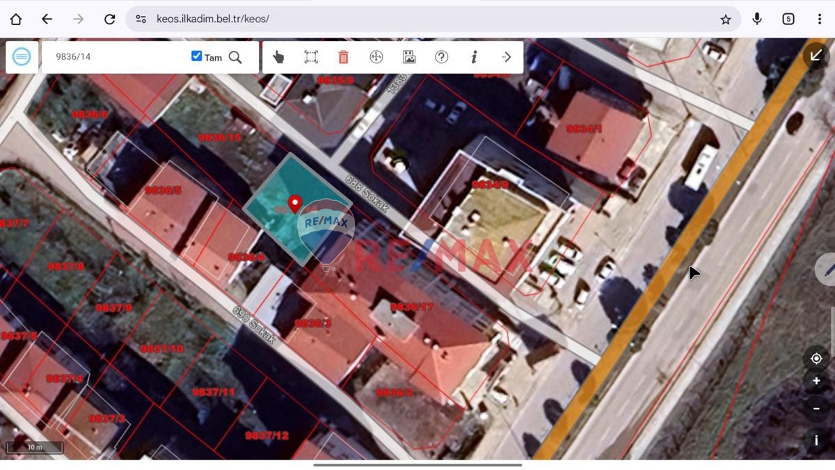 BARIŞ BULVARINA 2. PARSEL SATILIK 4 KATA İMARLI ARSA