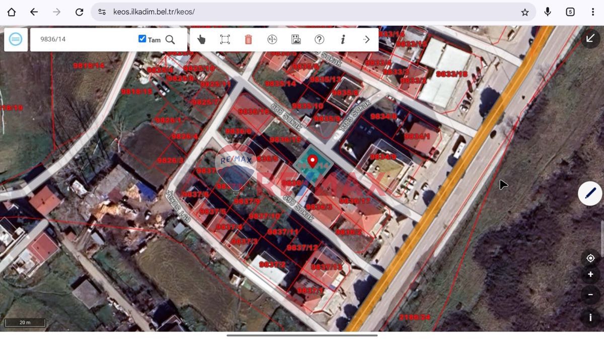 BARIŞ BULVARINA 2. PARSEL SATILIK 4 KATA İMARLI ARSA