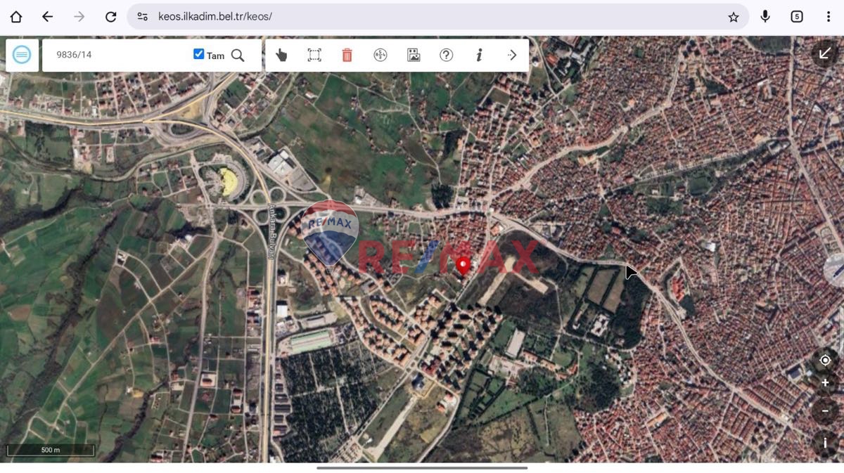 BARIŞ BULVARINA 2. PARSEL SATILIK 4 KATA İMARLI ARSA