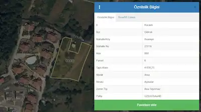 KOCAELİ GÖLCÜK İHSANİYE'DE DENİZ MANZARALI KAT KARŞILIĞI ARSA